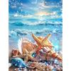 Muaor Puzzle 2000 pezzi Adulti, Giochi Educativo e Giocattoli Sfida, Puzzles Divertenti per Uomo e Donna, jigsaw puzzle Adulti Regalo, Tema:Onde Marine Stelle Marine