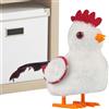 Générique Pollo Elettrico Automatizzato - Giocattolo Peluche Camminatore e Cantante Gallo | Peluche educativo sensoriale per lo sviluppo precoce e gioco creativo interattivo
