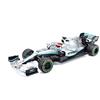 Maisto Tech R/C F1 Mercedes AMG Petronas W10, 2019 - Auto Formula 1 telecomandata di Lewis Hamilton in scala 1:24, fedele all'originale, 2,4 GHz, comando a pistola, 22 cm, colore argento, 582352