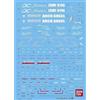 BANDAI SPIRITS 1/100 Gundam Decal for (MG) ZGMF-X19A Infinite Justice Gundam (Gundam Model Kits)