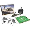 ToyGhillied Elicottero RC K170 con motore brushless, 4CH flybarless 170 dimensioni elicottero RC, 6 assi giroscopio galleggiante con supporto display, valvola a farfalla regolabile (RTF)