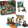 BRICK Flip Lego Jurassic World Fuga dal T.Rex - 76975 Lego T-Rex con sacchetto regalo, Jurassic Set dinosauri a partire dagli 8 anni in su