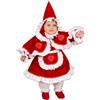 PEGASUS Costume Cappuccetto Rosso neonata Vestito Carnevale