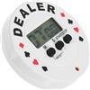 SUPVOX Timer Digitale Poker e Cucina Bianco - Max 99 Min 59 Sec - Portatile Batteria a Bottone - Accessorio per Giochi da Tavolo e Feste