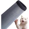 Ping Bu Protezione per Finestre per Gatti, Zanzariera per Balcone, Protezione per Zanzariera in Maglia per Finestre per la Sicurezza dei Gatti, Zanzariera Antigraffio Anti-Zanzare e Mosche (60x80cm, A