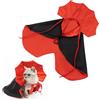 Fantasyon Cane Gatto Vampiro Costumi, Vestiti Gatto per Animali Domestici per Decorazione di Cosplay Halloween