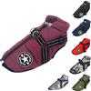 ENGEL WEMANG Gilet per cani, impermeabile, caldo con pettorina per cani, invernale, caldo e morbido, 9 colori-viola M
