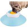 Generico Dog Lick Toy, Lick Bowl per Cani, Lickimate per Cani, Cane Slow Feeder LickBowl, Giocattolo Leccare Canis Alimenti Liquidi, Giocattoli di Arricchimento Non Slip per Animali Domestici