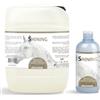 ARCAFARM Set 5,5 lt Shampoo per Cavalli Grigi o Bianchi Shining azione efficace anti-giallo elimina macchie, adatto a tutti i tipi di manti grigi bianchi chiari, per coda e criniera - 100% Made in Italy
