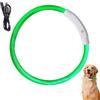 Generic Collari Per Cani - Collare Per Cani A LED Per Passeggiate Notturne, Sicurezza E Visibilità | Collare Ricaricabile Tramite USB, Accessorio Per Animali Con Luce A LED, Collari Alla Moda Per E