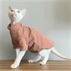 MOKATES comodi maglioni per gatti di Halloween per gatti senza peli - caldi vestiti autunnali e invernali per sfinge, devon rex e gatti a pelo corto in tinta unita, costumi da gatto perfetti per la