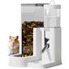 Generic Distributore d'acqua per criceti, cincillà, mangiatoia 2 in 1 e per irrigazione, alimentatore automatico per criceti, gerbilli, cincillà, piccoli animali, casa, soggiorno, camera da