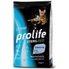 Generico Gatto Prolife Sterilised Adult, Pesce Bianco e Patate, alimento secco completo per gatti sterilizzati di tutte le taglie, senza cereali,confezione da 1,5 Kg.