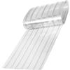 Wedhapy Porta per cuccia per cani trasparente antifreddo di ricambio 79x7 inch, antistatica e impermeabile, tagliabile per porta per cani