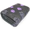 Profleece VetBedding Non Slip Originale Tappeto per Cani e Gatti Incontinenti, Anziani, Malati Termoisolante, Filtra i Liquidi, Mantiene Il Pelo Asciutto (75x50 cm, Lilla)
