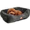 Nobleza Cuccia Per Cani Interno, 67x57cm Cuscino Morbido, Letto Traspirante Lavabile Per Animali, Nero