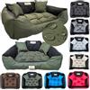 KING DOG Letto per Cani XXL 130x105 cm | Cuscino Impermeabile | Lavabile | Cuccia Verde