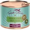 Terra Canis Manzo con zucchina, cibo umido senza cereali per cani, 200g | Materie prime di qualità alimentare al 100%, carne fresca, ricco di nutrienti, senza cereali e glutine