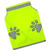 Generic Gilet riflettente per cani, abbigliamento da notte per cani, gilet da addestramento per animali domestici, protezione ad alta visibilità, regolabile e pronto per le intemperie, 40 x 50 cm, per