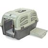 MPS Skudo Cat Travel Trasportino Per Gatti Con Lettiera Incorporata per Gatto Accessoriata di Paletta con Cassetto Estraibile 60x40x39h