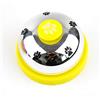 TopHomer - Campanello per animali domestici, per addestramento di animali domestici, per cani di piccola taglia, WC per addestrare e mangiare comunicazione, colore: Argento