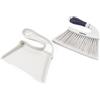 Beldray Set paletta e spazzola Beldray Deep Clean - Design compatto e piatto, testa sottile della scopa per aree difficili da raggiungere, setole folte a sventaglio antigraffio, gancio per riporlo appeso.