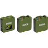 RØDE Wireless GO (Gen 3) - Microfono wireless compatto - Audio cristallino, registrazione a 32 bit float, controllo automatico del livello, per telefoni, fotocamere e computer (Verde muschio)