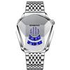 DAXIAOYU Orologio automatico al quarzo da uomo, design popolare, regalo per fidanzato, anniversario di matrimonio, compleanno, regalo, Bianco-bianco., Lusso