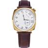 NIADI Baltany1921 Homage - Orologio da polso da uomo, 38 mm, impermeabile, vintage, ST1701, automatico, meccanico, dorato, bianco