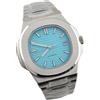 Generic No Logo NH35 Caso Nautilus Orologio 40mm Uomo In Acciaio Inossidabile Meccanico Orologi Da Polso Installazione Orologio Movimento NH35, Menta, classico