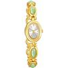 ADSBIAOYE Elegante orologio da donna con quadrante ovale alla moda, impermeabile, regalo, Oro bianco, Moda