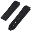 BrightBulb Cinturino in Gomma di Silicone a Banda Verticale Nera Accessori per Orologi Cinturino - #2: 26 x 19mm