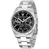 Maserati Orologio da uomo, Collezione Competizione, movimento al quarzo, multifunzione, in acciaio - R8853100014