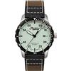 Zeppelin Wristwatch Analogico mid-34104, marrone, striscia