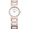 BERING Donna Analogico Quarzo Ceramic Orologio con Cinturino in Acciaio inossidabile/Ceramica Cinturino e Vetro zaffiro 10725-766