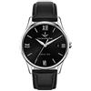 LUCIEN ROCHAT MONTREUX Orologio Uomo Tempo e data in Acciaio, Pelle naturale - R0451115002