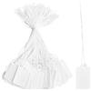 Rapidbok 500 Pezzi Mini Etichette dei Prezzi, Bianco Display Tag 23 x 14 MM, Etichette per il Prezzo dei Gioielli, Cartellini del Prezzo con Cordino, per Vestiti Abbigliamento Gioielli Anelli