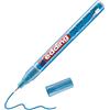edding 780 Marcatore a Vernice Lucida, Azzurro Metallizzato, 1 Pennarello, Punta Rotonda Extra-Fine 0,8 Mm, Impermeabile, Altamente Coprente, Bullet Journals, Hand Lettering