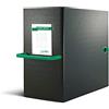 Memotak Sei Rota 68102005 Cartelle Porta Documenti e Progetti, Dorso 20 cm, Verde
