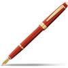 Cross Bailey Light - Penna stilografica, spessore F e confezione regalo, colore: ambra con finiture dorate