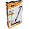 BIC Intensity, Marking 2000, Pennarelli Indelebili Colorati ECOlutions, con il 51% di Materiali Riciclati, Punta Tonda Resistente, Cancelleria Casa e Ufficio, 4 Unità