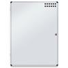 Master of Boards Lavagna Magnetica da Parete - Lavagnetta Cancellabile | Bacheca con Chiave per Interni - Varie Misure - 70 x 97 cm (9x A4)