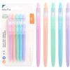 Pryma Penna a Sfera Crystal Pastel 0.5mm | Colore Blu - Scrittura Scorrevole e Design Elegante