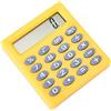 TOOLSTAR Calcolatrice tascabile, calcolatrice elettronica da tavolo a 8 cifre, mini calcolatrice portatile per l'insegnamento della matematica, uso quotidiano, ufficio di base (giallo)