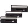 vhbw 3x nastro inchiostrato compatibile con Epson TM-H 3000, TM-H 3000 R, TM 290, TM 295, TM 290 II stampante ad aghi - nero