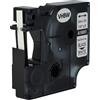 vhbw cassetta nastro sostituisce Dymo 18051 | per etichettatrice nero su bianco - cassetta di tubi termoretrattili, 6 mm