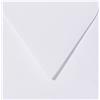 Paper24 50 Buste quadrate 100 X 100 mm, 10 x 10 cm, 120 G/M² con triangolare colore: 00 Bianco