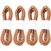 NUOBESTY Elastici Per Notebook 4 Pezzi Con Fibbia in Metallo Corde Elastiche in Nylon 39 Pollici Accessori Di Ricambio Per Quaderni Da Viaggio E Diari A5