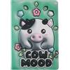 I-TOTAL® - Notebook A5 pagine bianche con copertina 3D, squishy 196 facciate (COW)