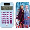 Lexibook Calcolatrice tascabile Disney Frozen, Olaf, Funzioni di calcolo classiche e avanzate, cover protettiva rigida, con batteria, blu/viola, C45FZ